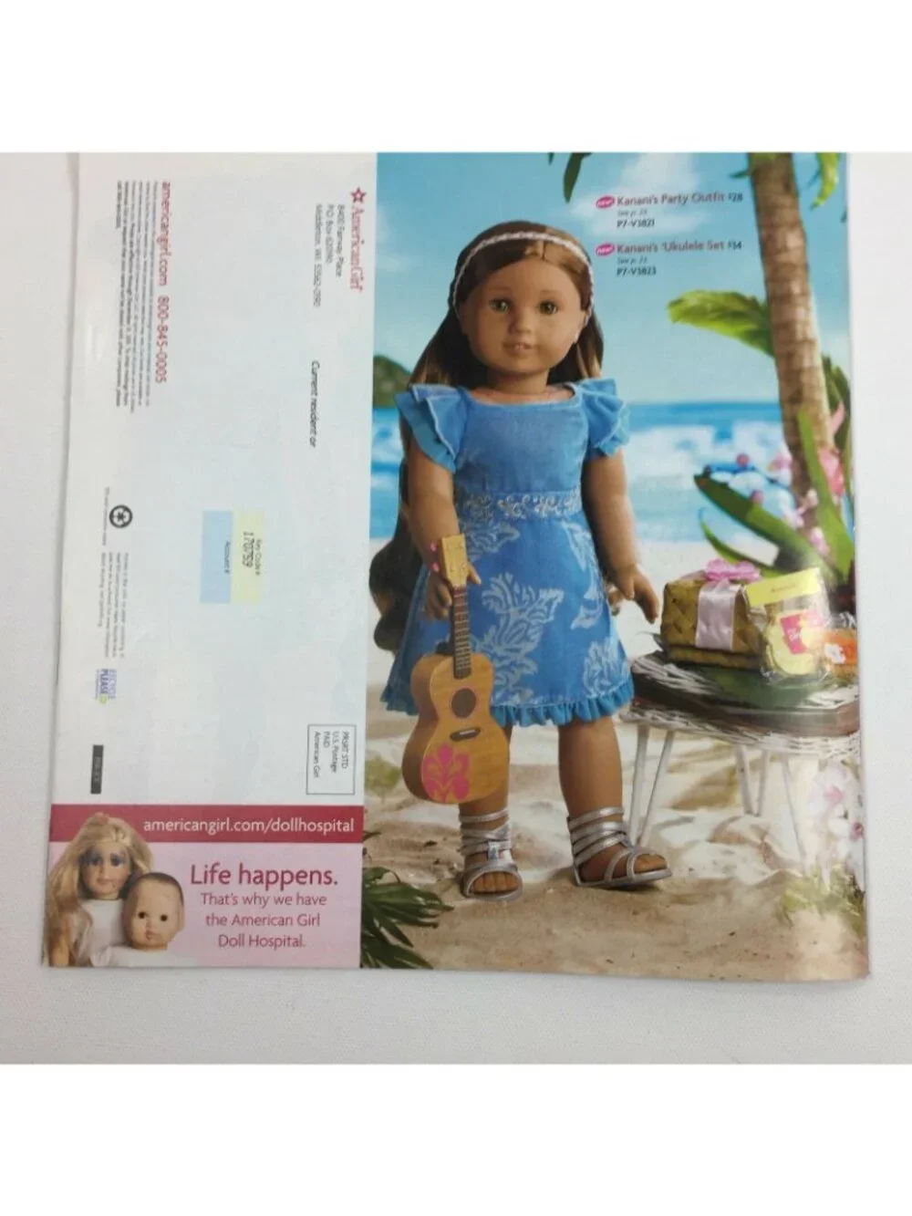 American Girl AG Catalog 25 Years July 2011 My Kanani Julie Molly Doll